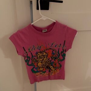 Urban Outfitters Pink Graphic Kids T-Shirt